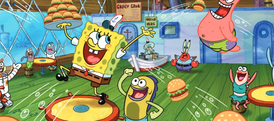 Spongebob Squarepants Persahabatan di Bikini Bottom